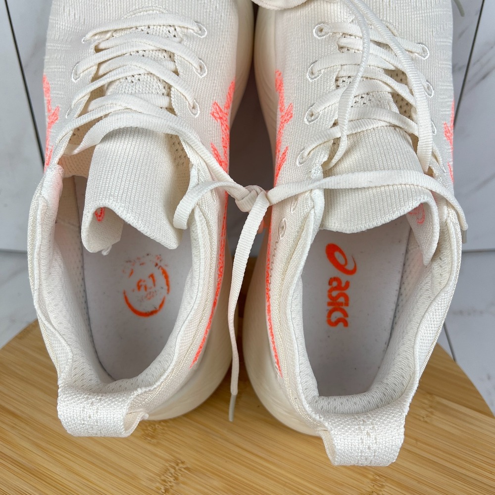 Asics Nimbus Mirai Paris Team Japan Mens Size 11 White Sunrise Red Running Shoes - Picture 12 of 13